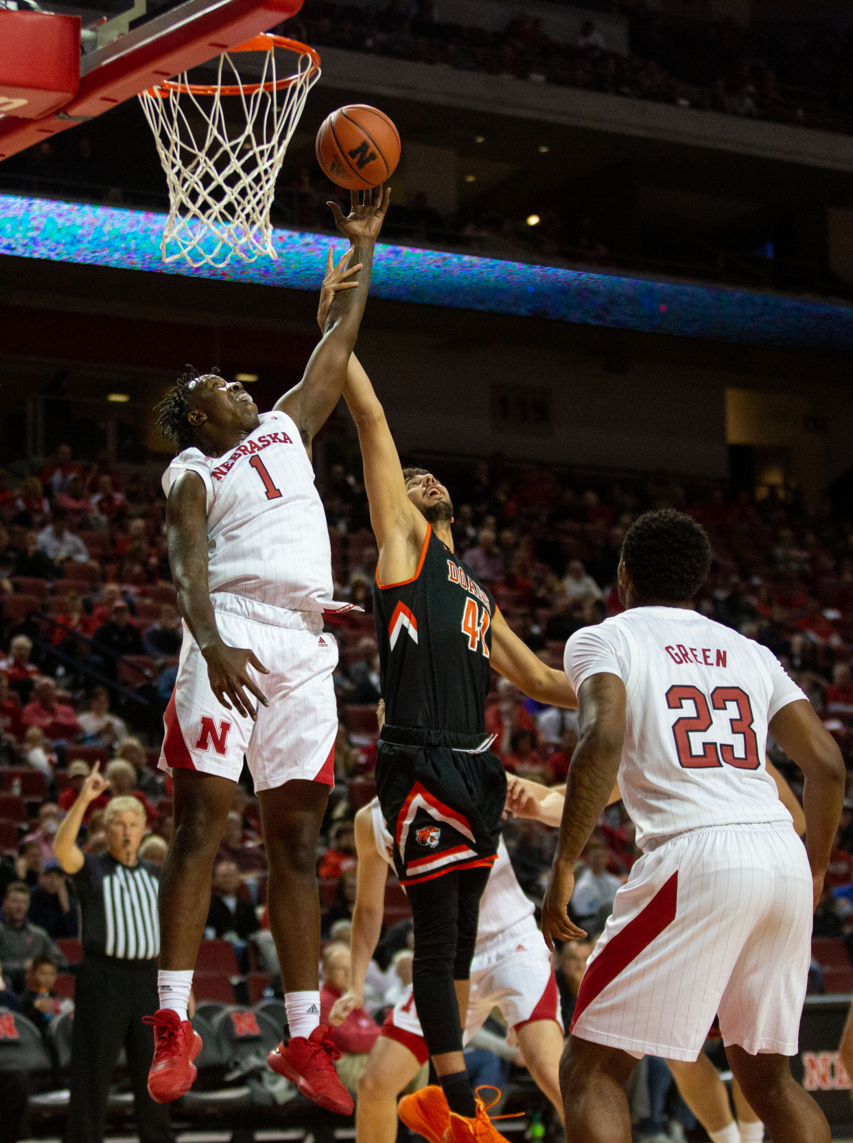 Nebraska Basketball vs. Doane Photo No. 10